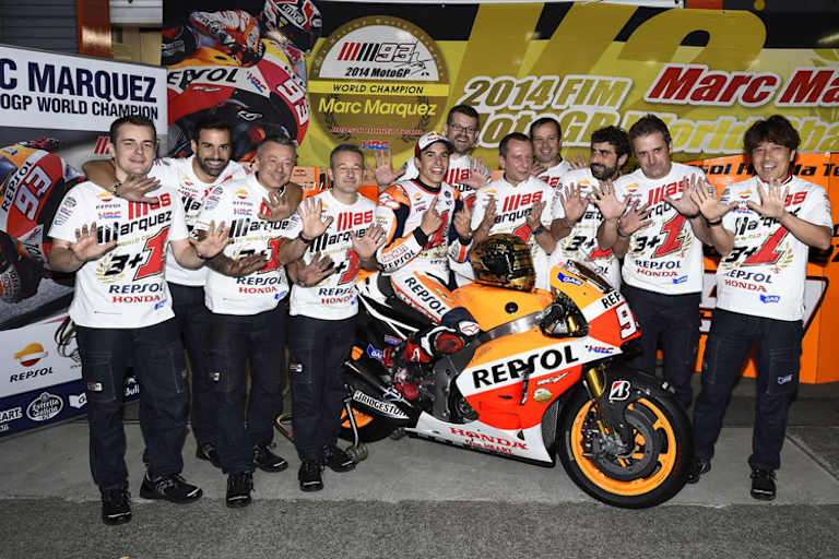 Marc Márquez 2014 in Motegi: Der zweite Titel war keine grosse Überraschung mehr