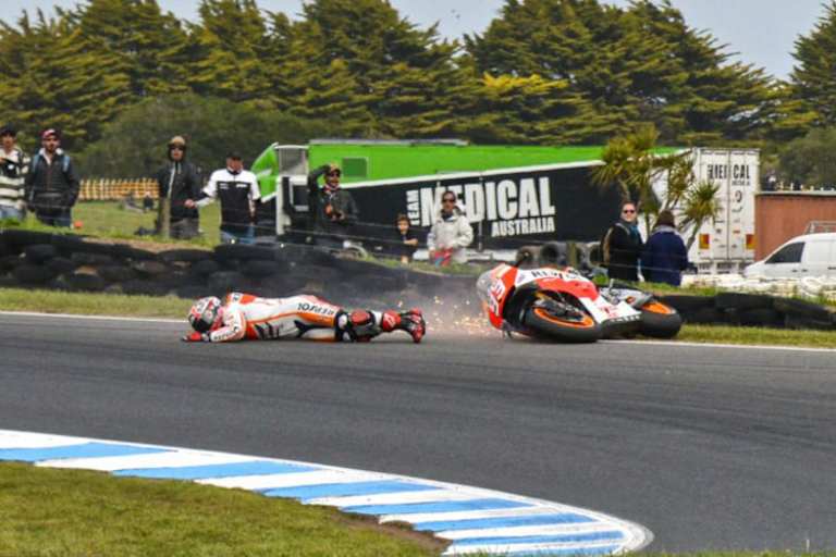 Marc Márquez: Dritter Sturz im vierten Rennen