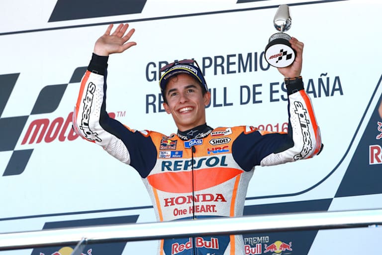 Honda-Star Marc Márquez: Platz 3 in Jerez
