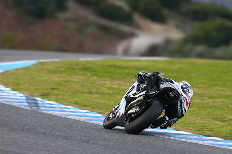 Alex Márquez beim Jerez-Test