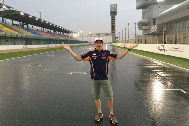 Marc Márquez: Die Fotografen liessen ihn im Regen stehen