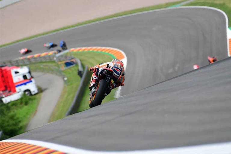 Marc Márquez auf dem Sachsenring