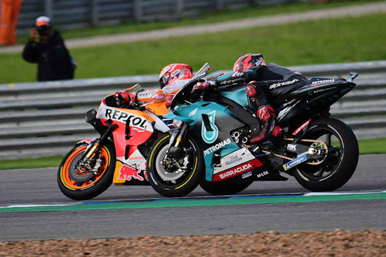 Das Duell von Buriram: Márquez schnappt sich Quartararo