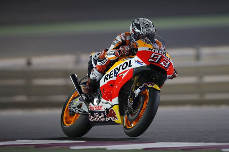Marc Márquez ist deutlich stärker als am Freitag