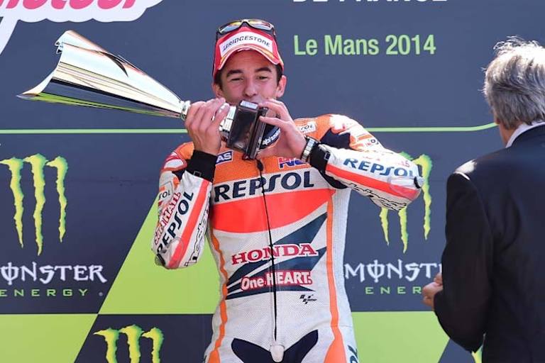 Fünf Siege in fünf Rennen für Márquez und Repsol-Honda