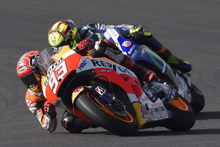 WM-Kampf 2015: Márquez gegen Rossi?