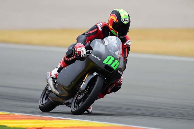 Mahindra-Pilot Jorge Martin fuhr die Bestzeit in der ersten Sitzung