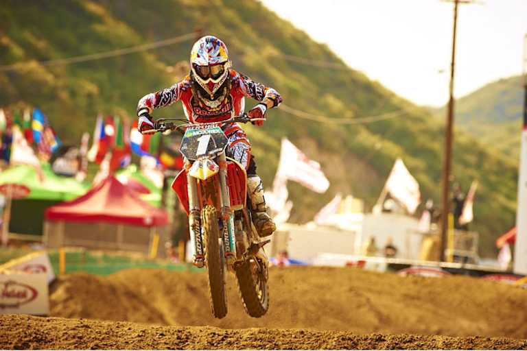 Marvin Musquin in Glen Helen 2011: Einziger Start in der WM als aktueller Weltmeister