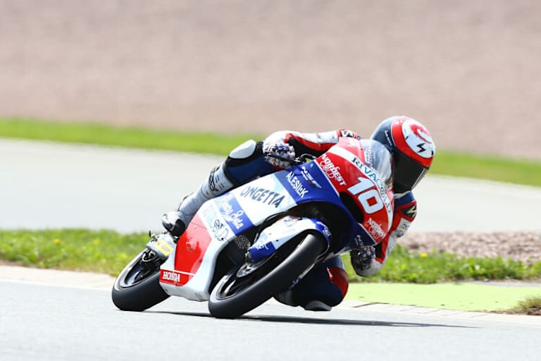 Auf der Honda: Alexis Masbou