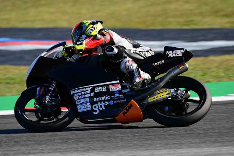 San-Marino-GP 2019: Masia auf dem Batman-Motorrad