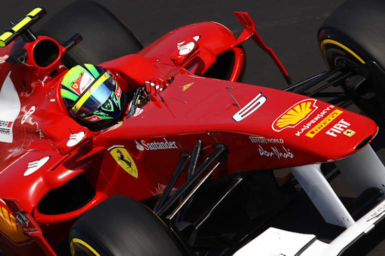 Felipe Massa 2011 in Monza mit der 6