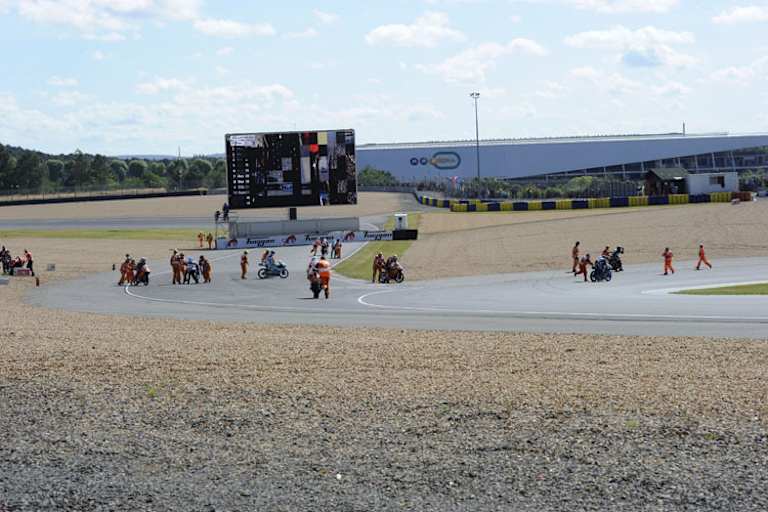 Das ist der Schauplatz des Massensturzes in Runde 2