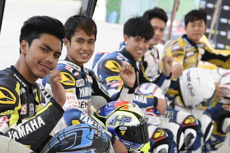Sechs asiatische Talente trainieren derzeit mit der VR46 Academy