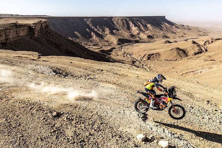 Matthias Walkner beendete die Rallye Dakar 2019 als Zweiter