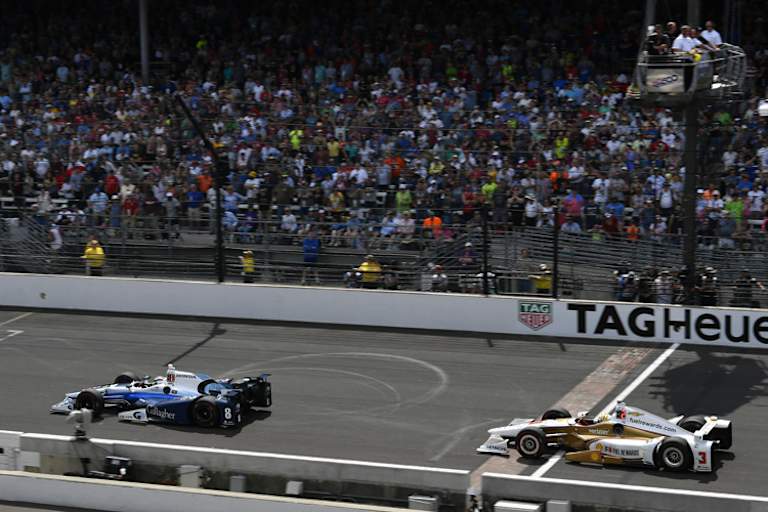 Max Chilton kam im Indy 500 als Vierter über die Ziellinie