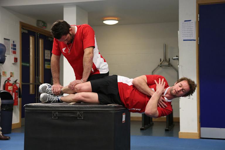 Im English Institute of Sport wurde Max Nagl auf seine Fitness getestet