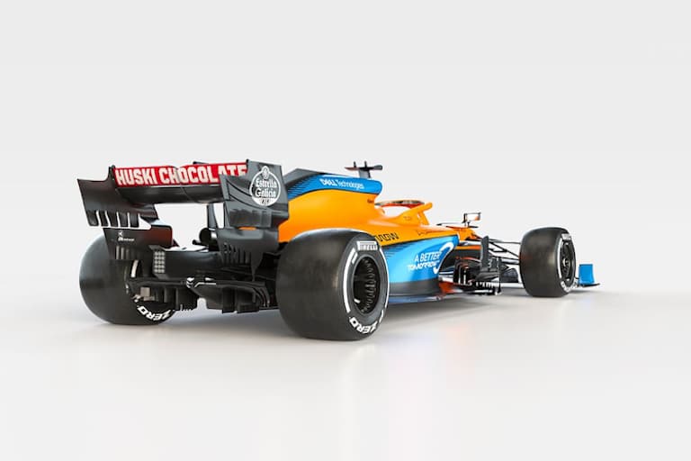 Die Nase des neuen McLaren