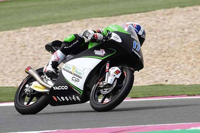 John McPhee auf der KTM des CIP-Teams