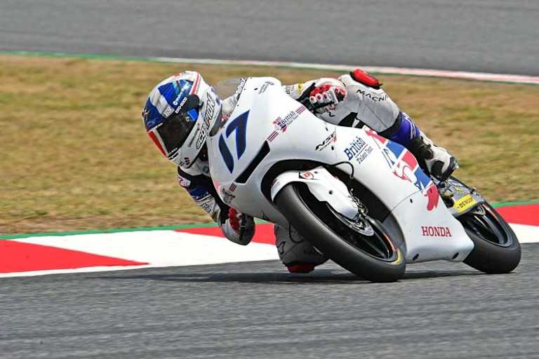 2017: Der Schotte tritt für das British Talent Team auf Honda an