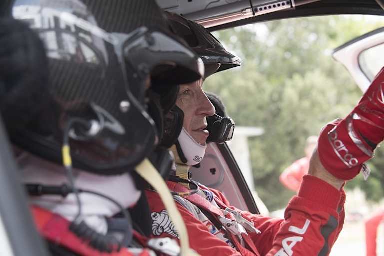 Kris Meeke beim Test