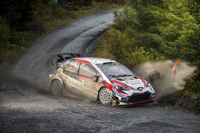 Kris Meeke führte bis kurz vor dem Ende