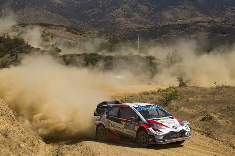 Kris Meeke führte kurz und wurde am Ende Fünfter