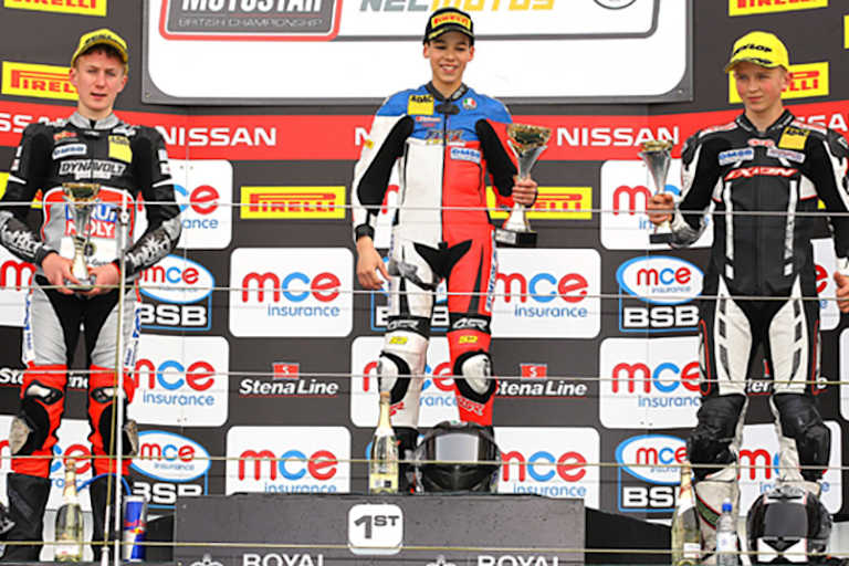 In Silverstone stand Meggle nach beiden NEC-Läufen als Zweiter auf dem Podest