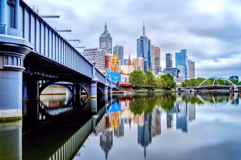 Melbourne zeigt derzeit kein Postkartenwetter