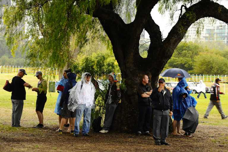 Das Wetter kann in Melbourne sehr schnell wechseln