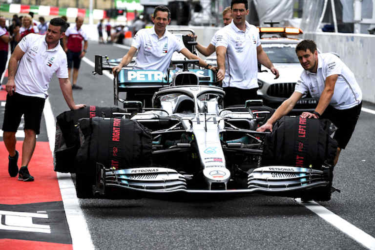 Der Silberpfeil in Suzuka