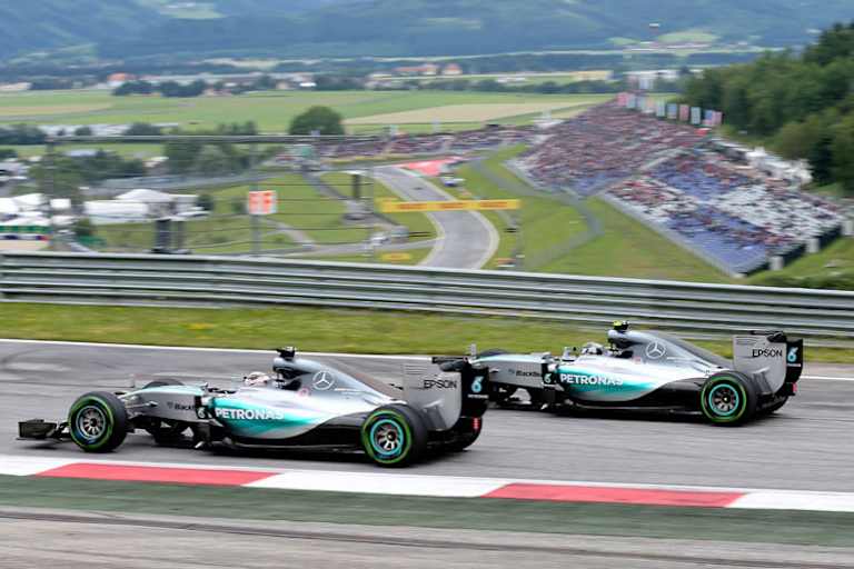 Die Silberpfeile dominierten das Qualifying