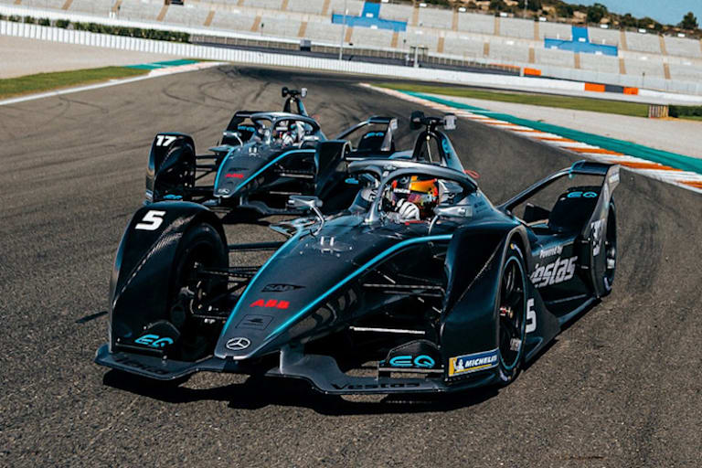 Die Formel-E-Flitzer von Mercedes