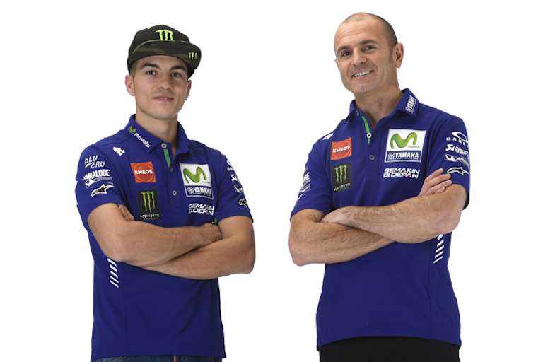 Massimo Meregalli mit Maverick Viñales