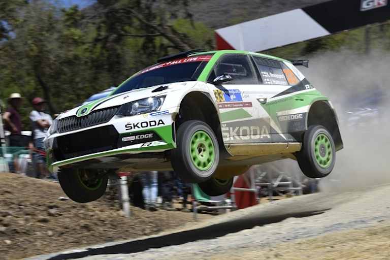 Kalle Rovanperä bei der Rallye Mexiko