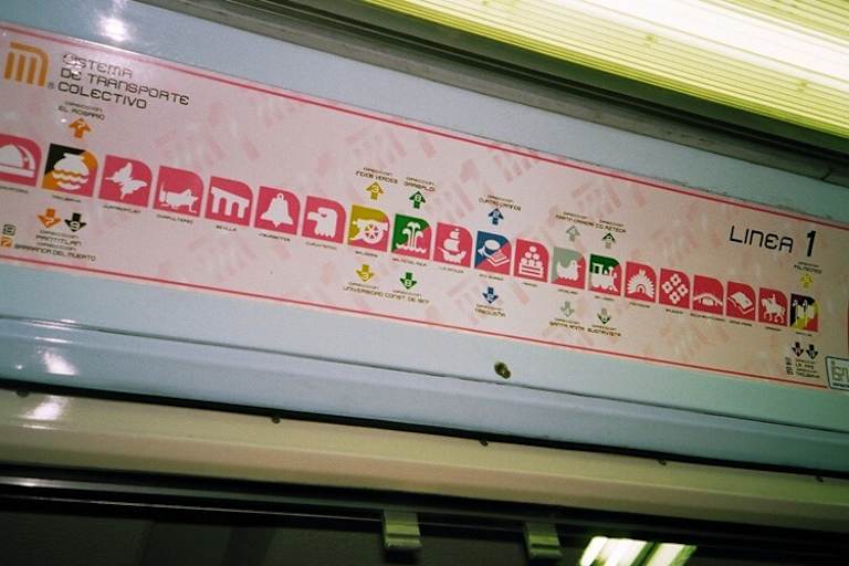 So sieht das in der U-Bahn aus