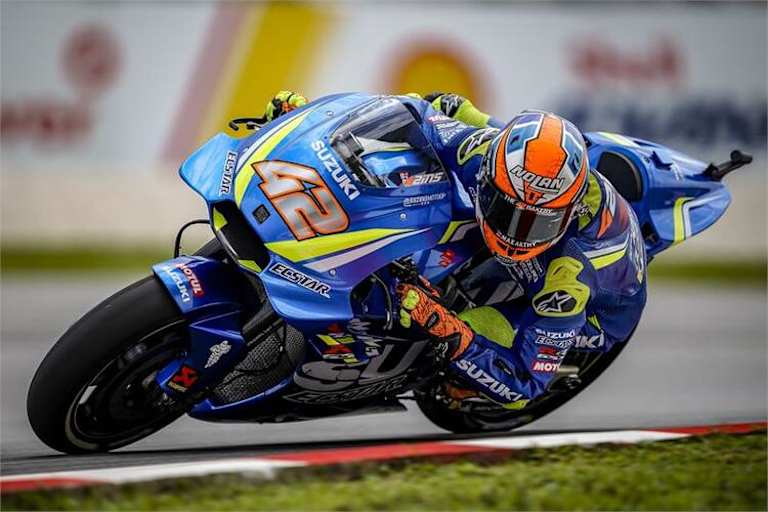 Álex Rins in Sepang