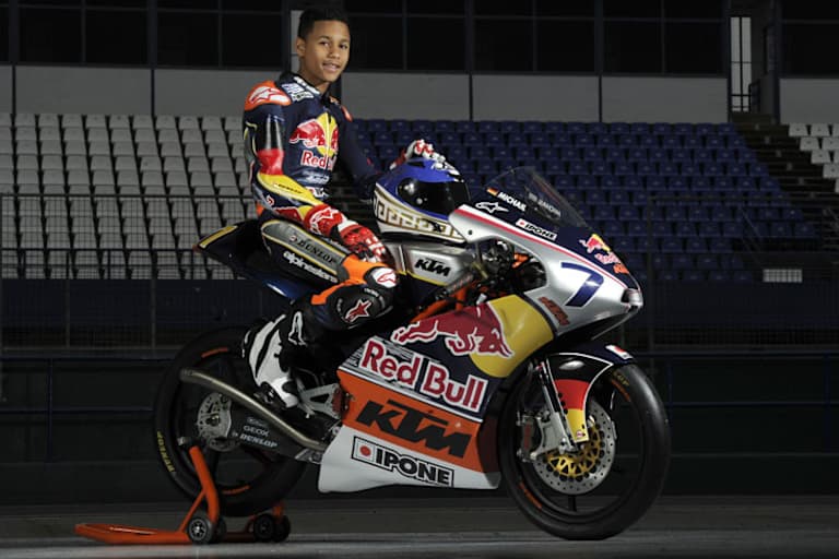 Aris Michail schaffte im ersten Rookies-Kahr den 18. Schlussrang