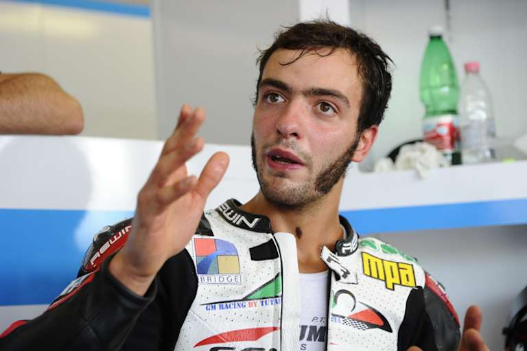 Testfahrer Michele Magnoni (25)