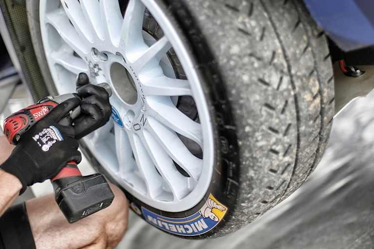 Die Reifen werden stark gefordert