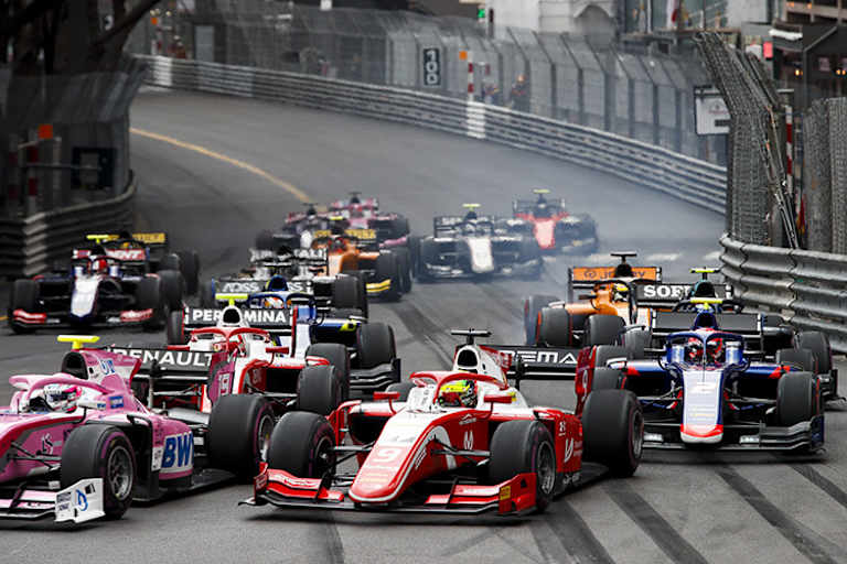 Mick Schumacher kurz nach dem Start