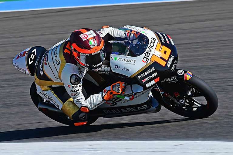 Andrea Migno auf der Pull & Bear-KTM