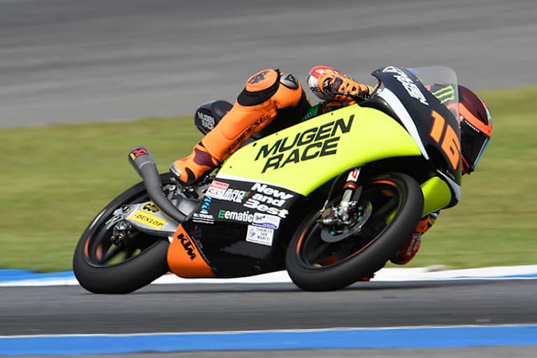 Bester Capital zahlte die Sponsorsumme nicht; jetzt wirbt das Team von Migno für Lederhersteller Mugen Race