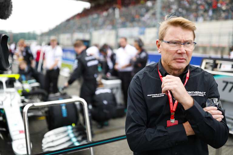 Auch Mika Häkkinen selber hatte seinen Teil von technischen Problemen