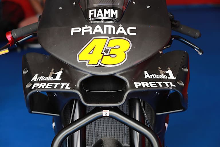 Der neue «Aero Body» an der Ducati von Jack Miller