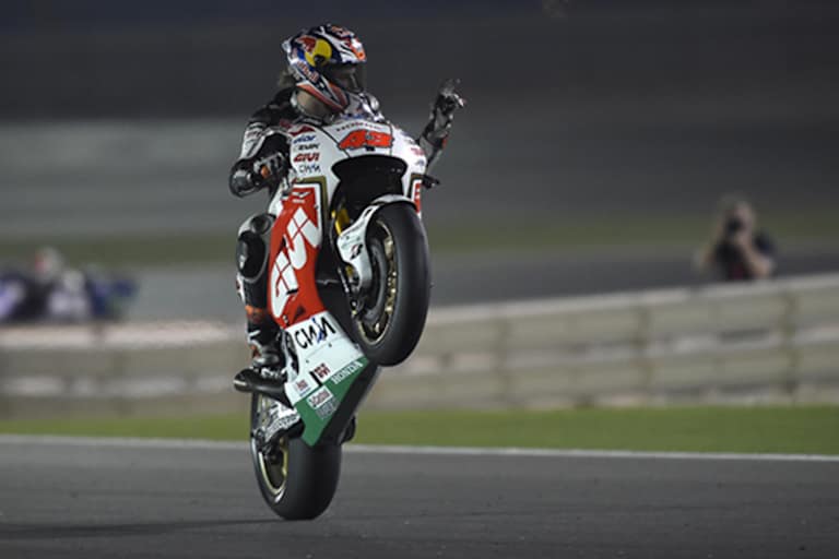 Jack Miller grüsst die Fotografen