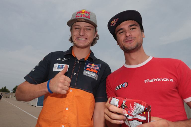 Jack Miller (li.) gilt als Riesentalent