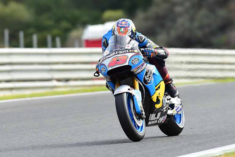 Miller auf der Honda des Marc VDS-Teams