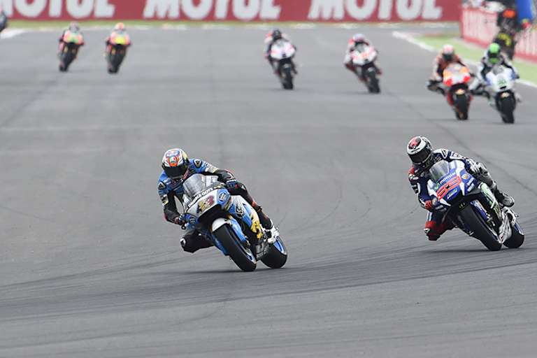 Argentinien: Miller lag bereits vor Weltmeister Jorge Lorenzo