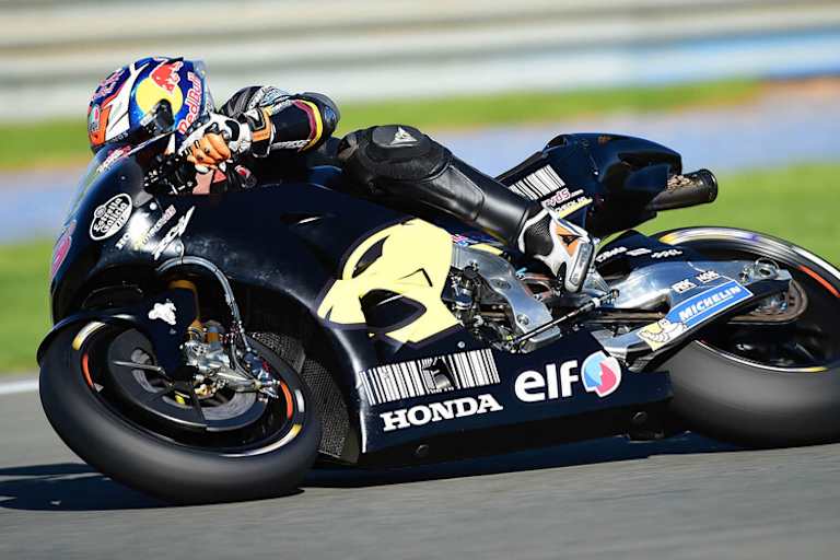 Jack Miller auf der Marc VDS-Honda in Valencia