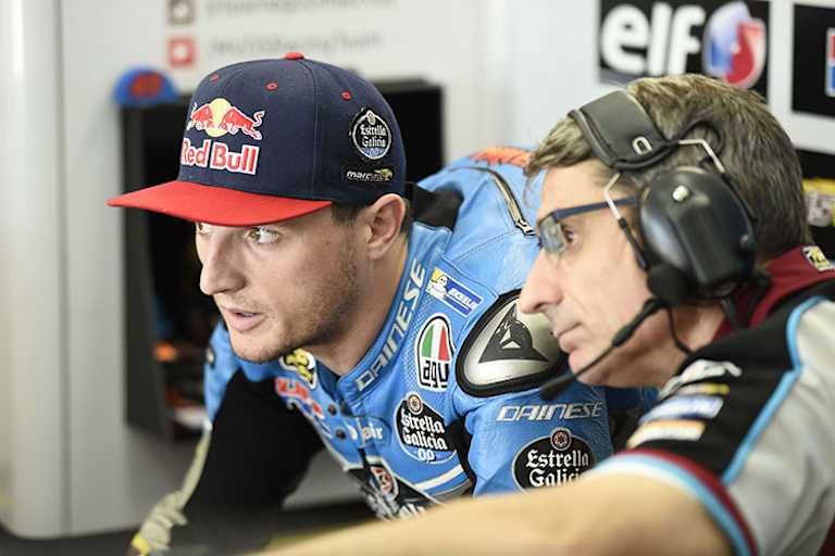 Jack Miller mit Crew-Chief Ramon Aurín